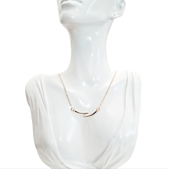 Gold Dainty Pearl‎ Pendant Necklace Minimalist Boho Chain Layering Jewelry New - Picture 5 of 13